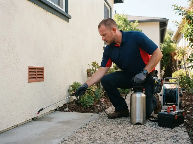 Exterior Ant Defense Perimeter in Los Angeles, CA